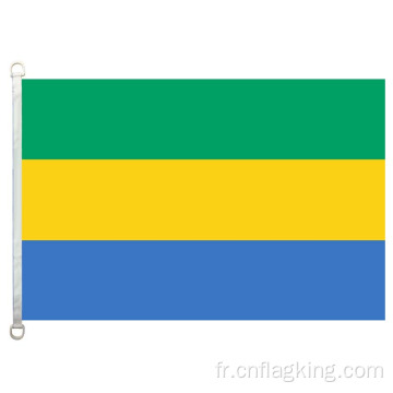 Drapeau national Gabon 90*150cm 100% polyester